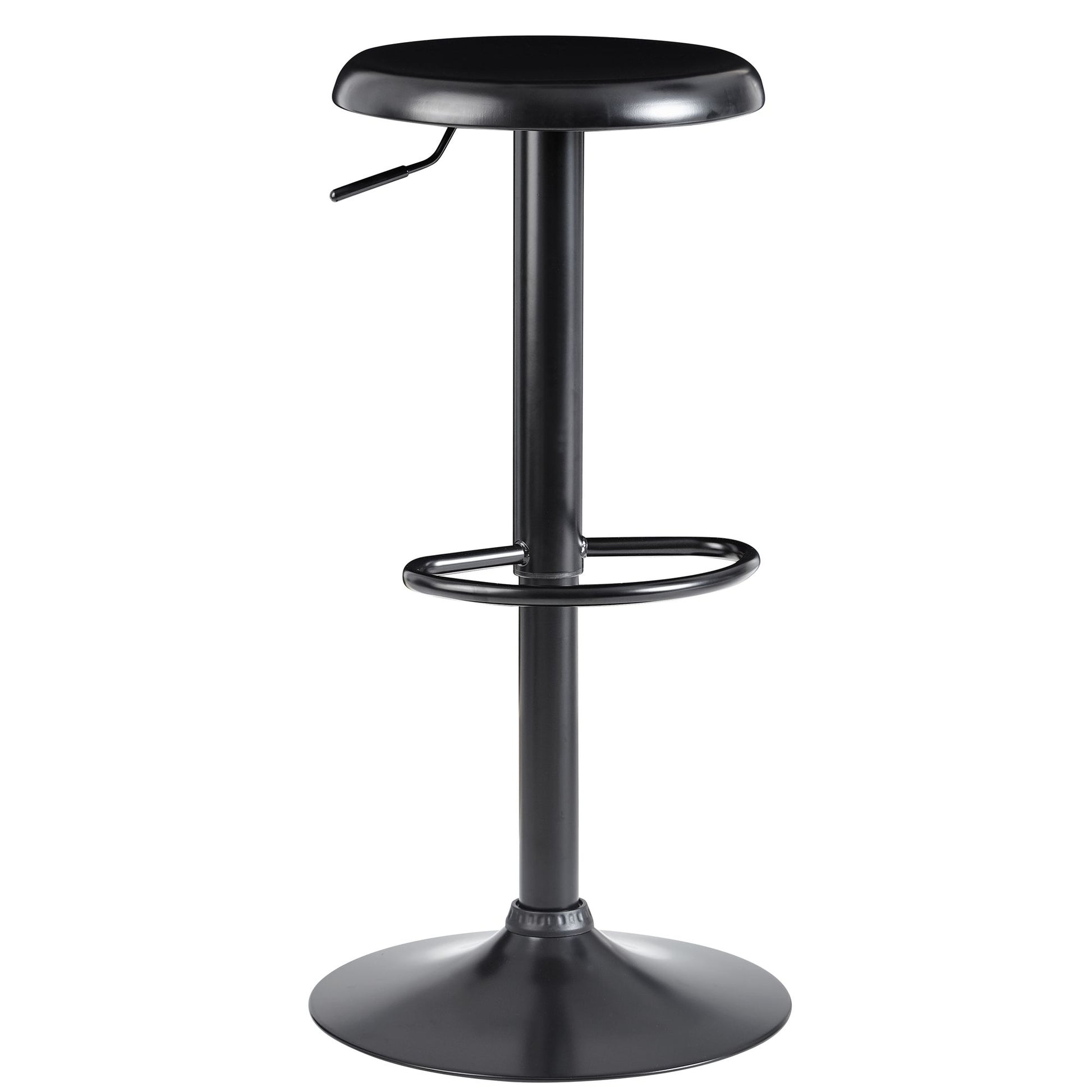 Taburete Negro Sin Respaldo 58 - 79 Cm_0