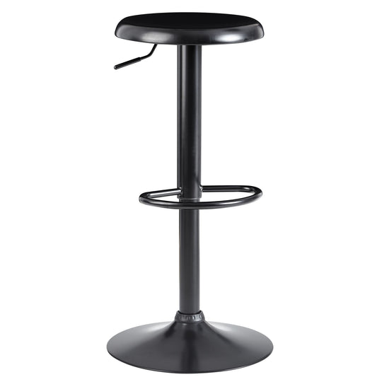 Taburete Negro Sin Respaldo 58 - 79 Cm_0