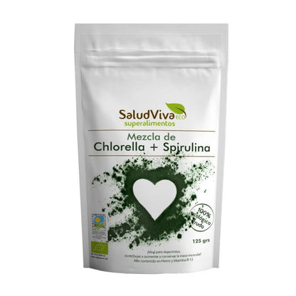 Clorela + Spirulina Salud Viva 125 g
