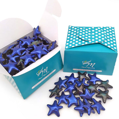 Bolsa Regalo 12 Perlas De Baño Aroma Magnolia - Con Aceite De Soja - Hidrata, Suaviza Y Perfuma La Piel - Forma Estrella_4