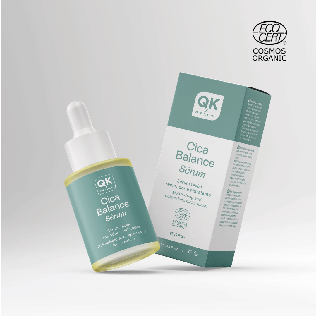 QKnatur - Cica Balance Sérum Facial Reparador Con Centella Asiática, Hamamelis Y Caléndula | Para Piel Sensible | 30 Ml_2