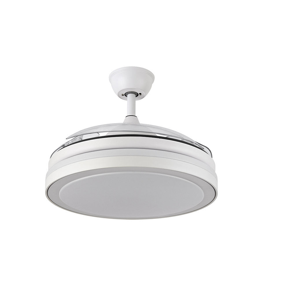 Ventilador Dc Esparta 72w 6120lm Blanco 3 Aspas Desp. 110d 3 Colores C/remoto+ Temporizador+ Memoria_1