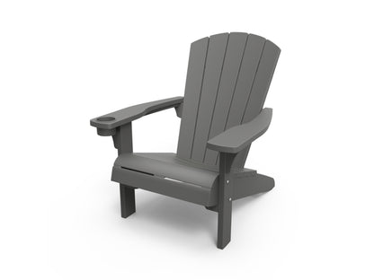 Silla De Exterior Alpine Adirondack- 80x93x93cm- Gris_3
