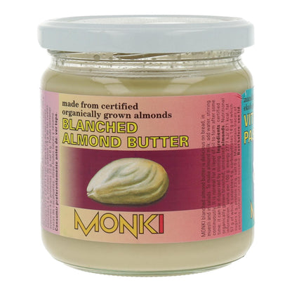 Creme de Amêndoa Branca Biológico Monki, 330 g