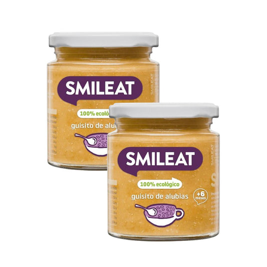 PROMOÇÃO 2x Pote de Ensopado de Feijão Smileat Biológico 230g