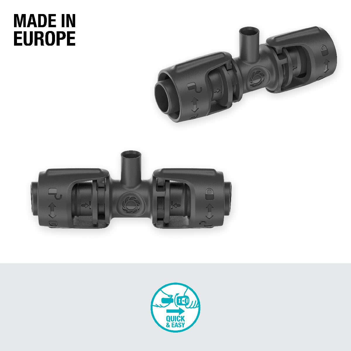 Desviador para microdifusores 13 mm (1/2") Microdripsystem Gardena