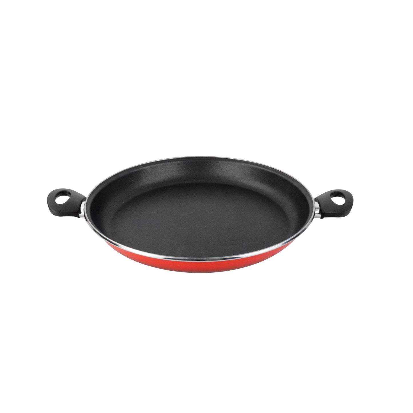 Paellera 'sr' Ø26cm Acero Esmaltado Rojo Magefesa_0