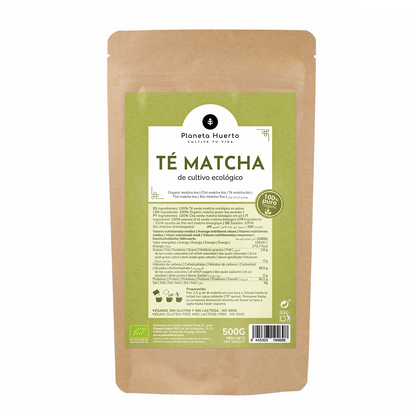 Chá Matcha em Pó ECO Planeta Huerto 500 g