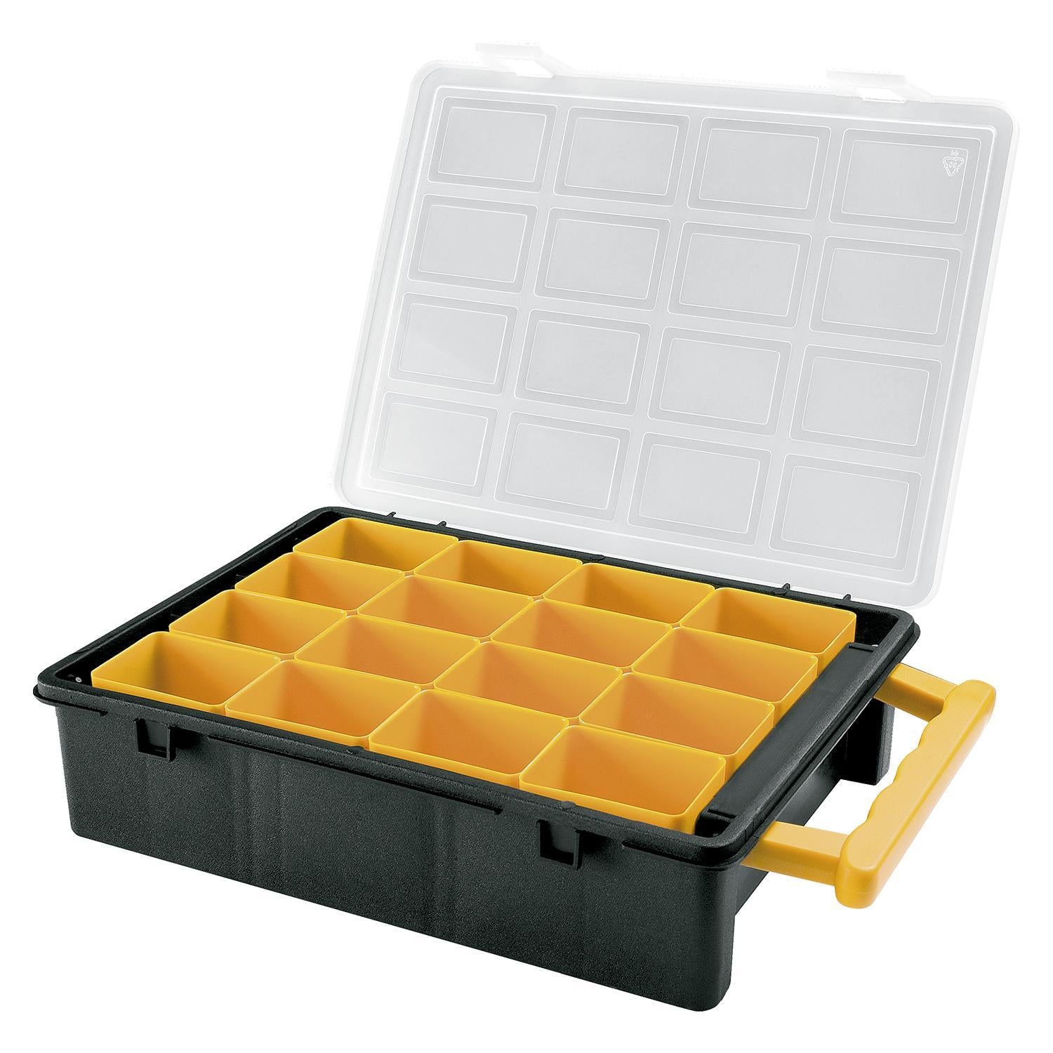 Maletin Organizador Plastico 16 Compartimentos Extraibles 242x188x60 Mm. Caja Almacenaje, Malentin Organizador,_0