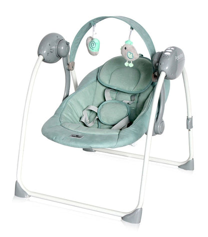 Columpio Para Bebé Portofino Frosty Green Stars_0
