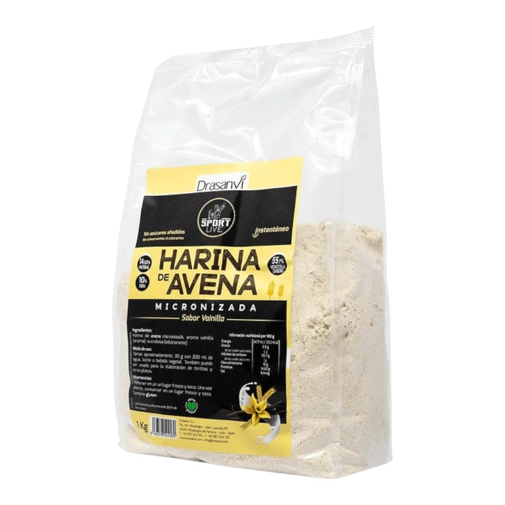 Sport Live Harina De Avena 1 Kg Vainilla_0