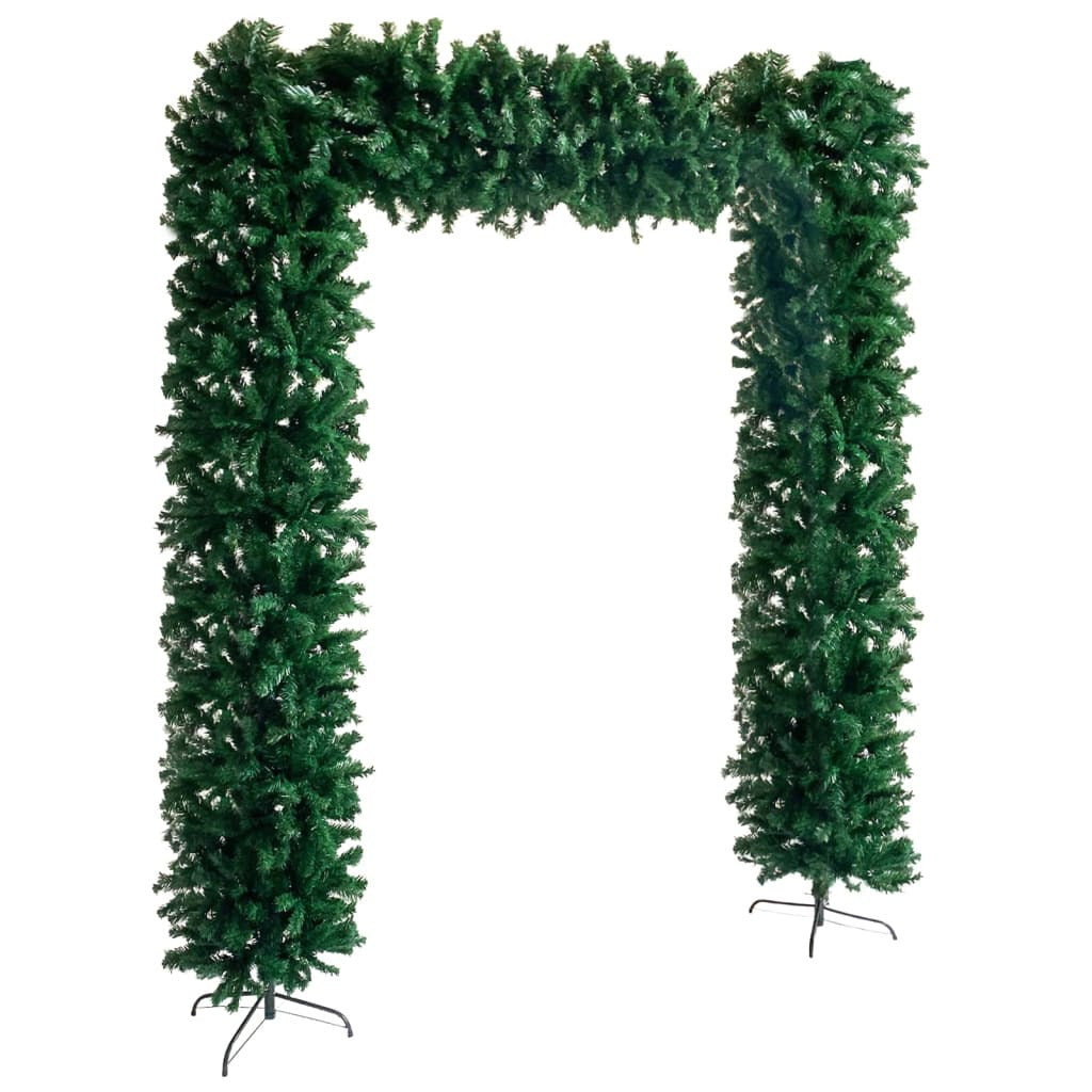 Vidaxl Arco Árbol De Navidad Con Leds Verde 240 Cm_2