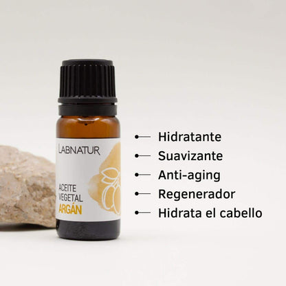 Aceite Vegetal de Argán 100% Puro Labnatur 10 ml | Nutre y Suaviza | Rostro, Cabello, Barba y Uñas | Vegano_2