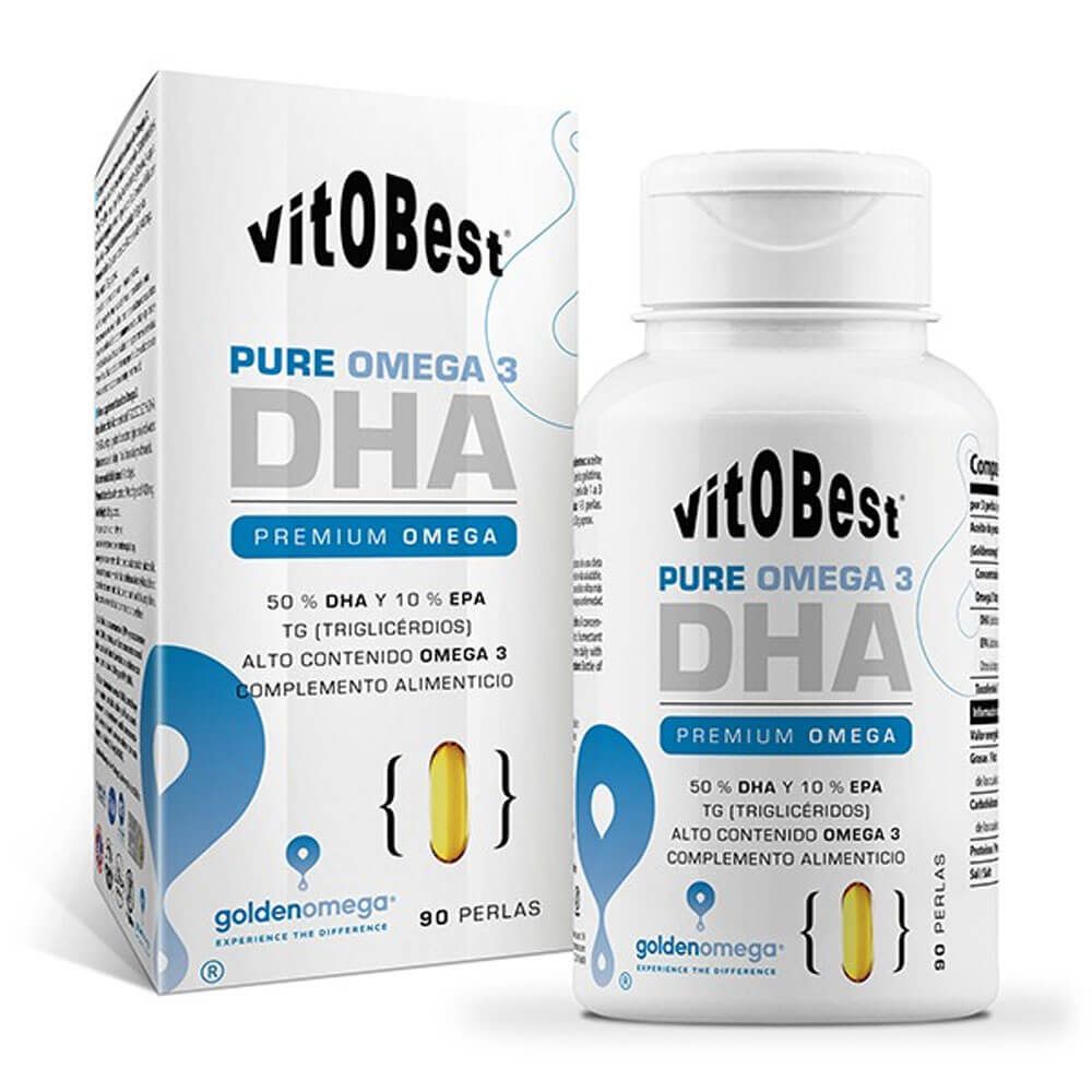 Pure Omega 3 Dha - 90 Softgels - Omega 3 - Vitobest_0