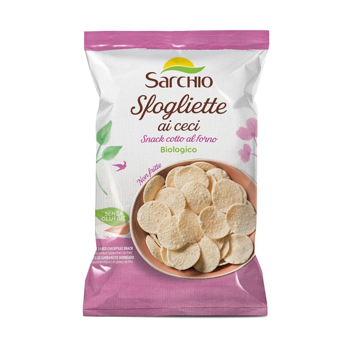 Snack grão-de-bico BIO Sarchio 50 g