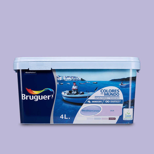 Pintura Plástica cdm - 4 L - Mediterráneo - Lila_0