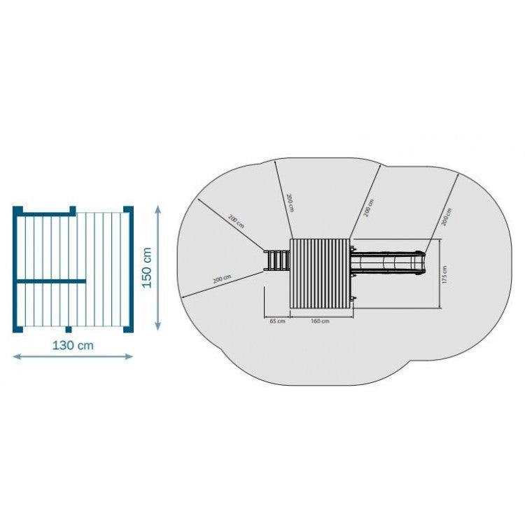 Parque Infantil Masgames Beach Hut Xl Con Challenger._3