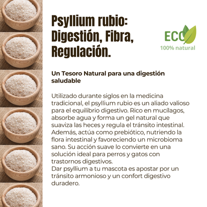 Psyllium ECO para perros y gatos – Tránsito intestinal – 300 g_2