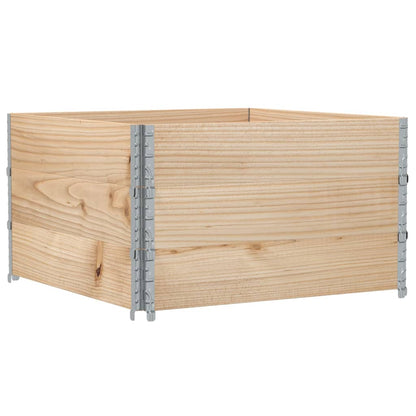 Jardinera De Madera Maciza De Pino 100x100 Cm_4