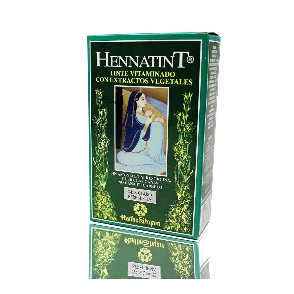 Hennatint Cinza Claro Beringela 120 Ml Radhe