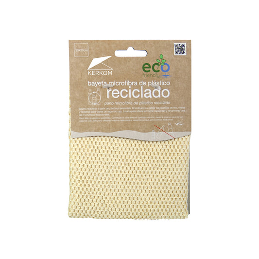 Bayeta PET reciclado microfibra 30 x 30 cm Eco Friendly Kerkom