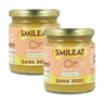 Embalagem de 2 frascos Smileat Orgânicos Dourados de Frango com Arroz +6 Meses, 230g