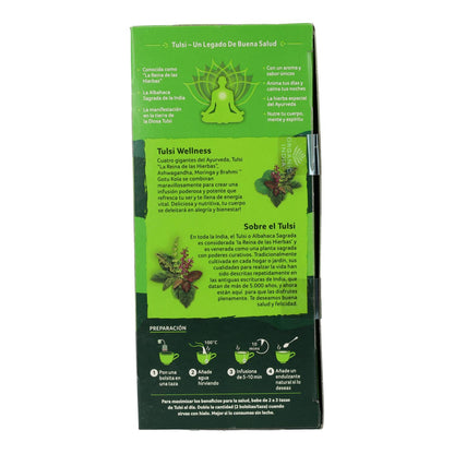 Tulsi Wellness Organic India 25 saquetas