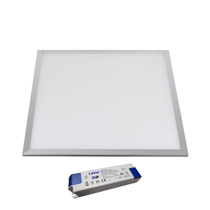 Panel 72w, Samsung Chipled + Tuv Driver, 60x60cm, Marco Silver, Blanco Cálido_3