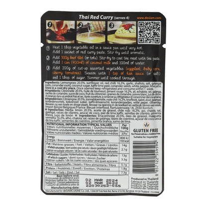 Pasta de Caril Vermelho Desiam 70g