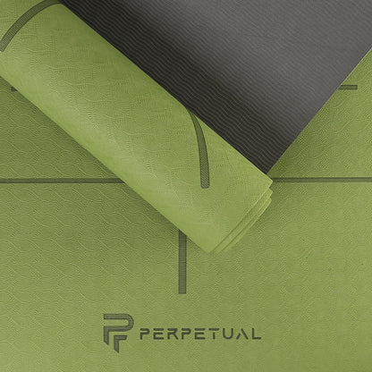 Esterilla De Yoga Y Pilates Perpetual De 6mm Tpe - Mat Antideslizante - Con Correa Y Bolsa De Transporte - Colchoneta Gruesa Y Plegable_2
