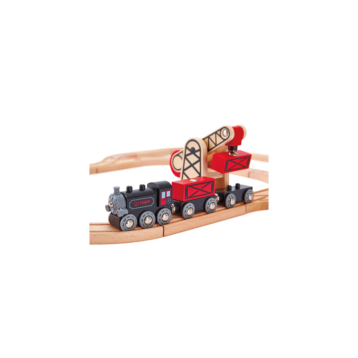Accesorios Circuito Tren Steam-era Freight Train Hape_2