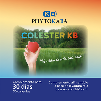 Colester Kb 30 Cápsulas Con Levadura De Arroz Rojo