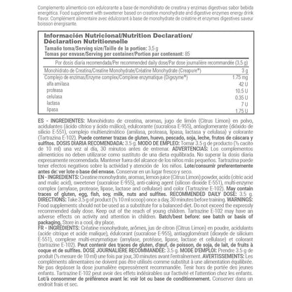 Creatina Monohidrato (creapure®) - 300g - Bebida Energetica - Aumenta La Fuerza - Masmusculo_4