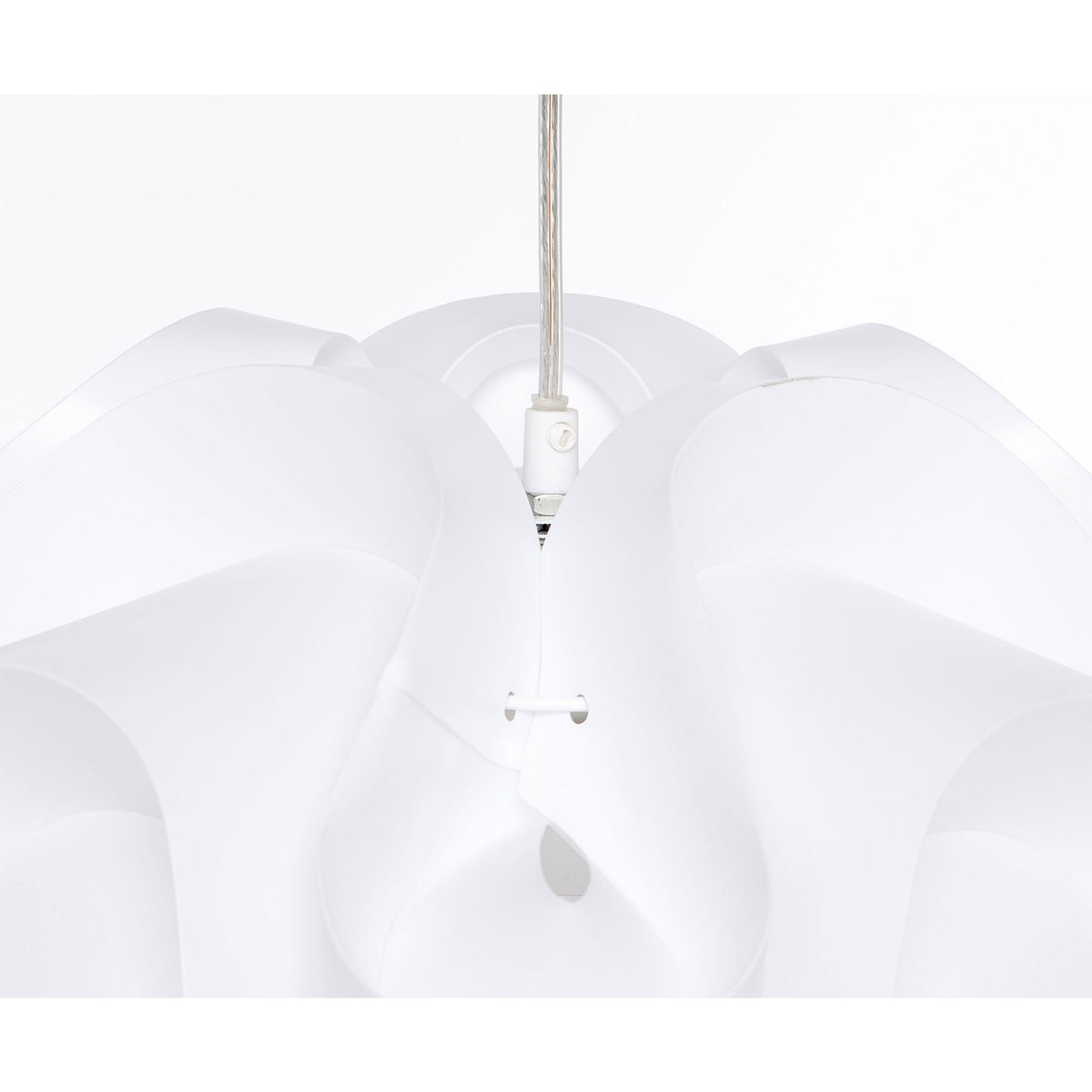 Lampara De Techo Modelo Happy Big, Pantalla Ligera Pvc, Ø42cm, Casquillo E27, Blanca_4