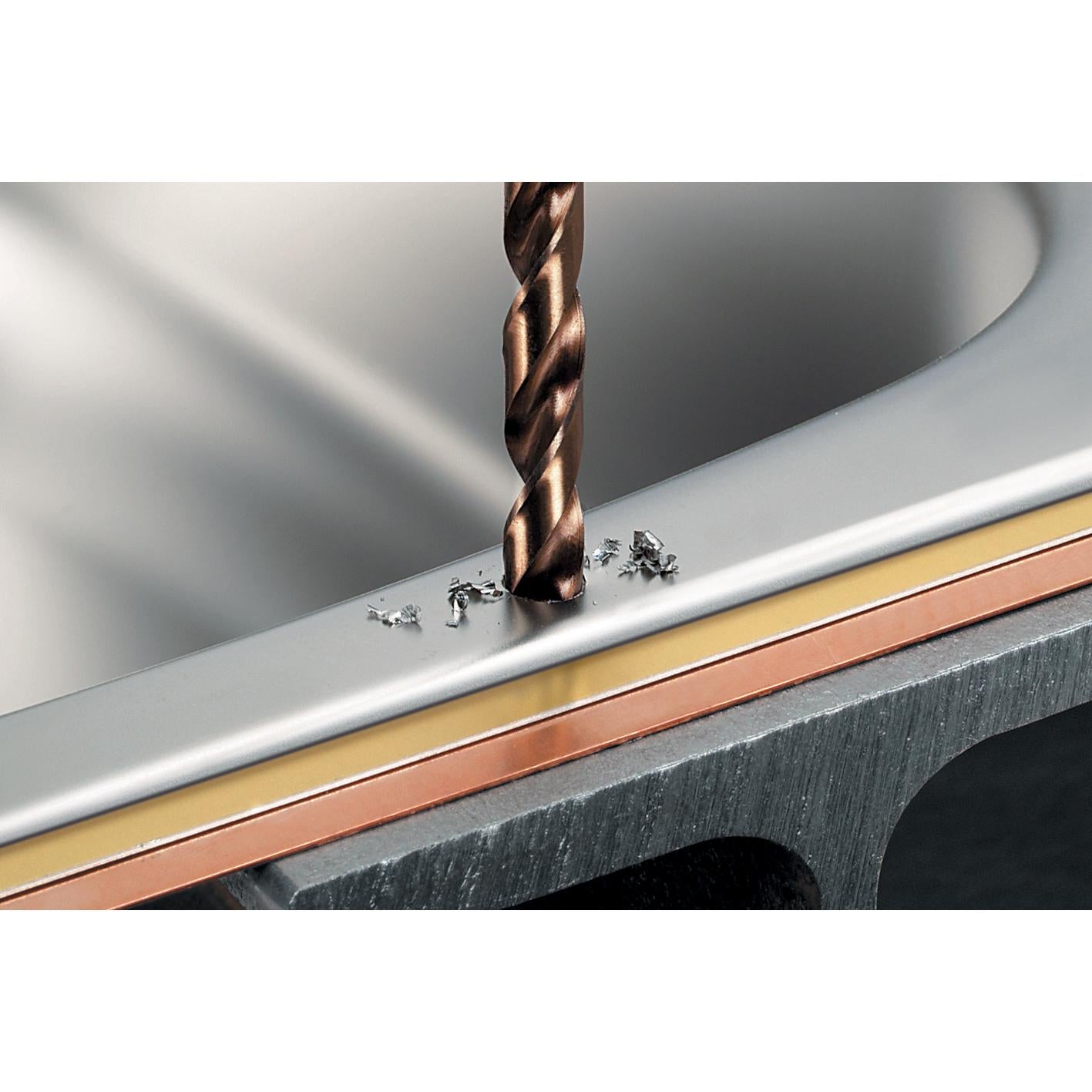 Broca helicoidal para metal HSS