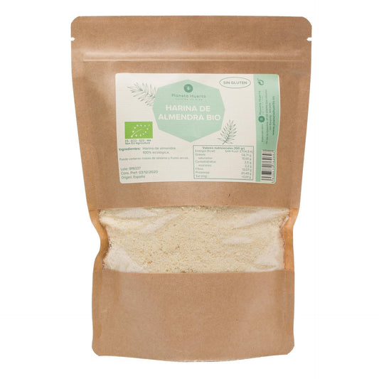 Farinha de Amêndoa Sem Glúten ECO Planeta Huerto 400gr