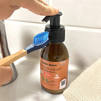 Pasta De Dientes Infantil De Fresa_1