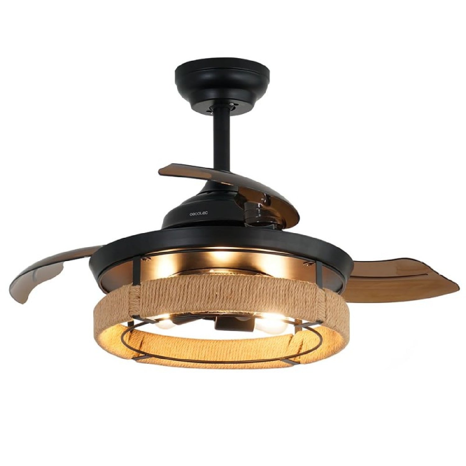 Cecotec Ventilador De Techo Con Luz Energysilence Aero 3600 Invisible Natural Design_0