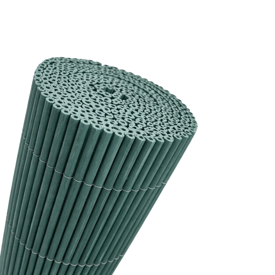 Cerramiento Ecológico De Mimbre Lop Verde 1,8x3 M / Multicolor_1