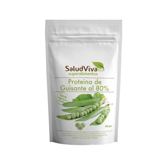 80% Proteína de Ervilha em Pó ECO 250g, Salud Viva