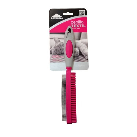 Cepillo textil caucho doble cara