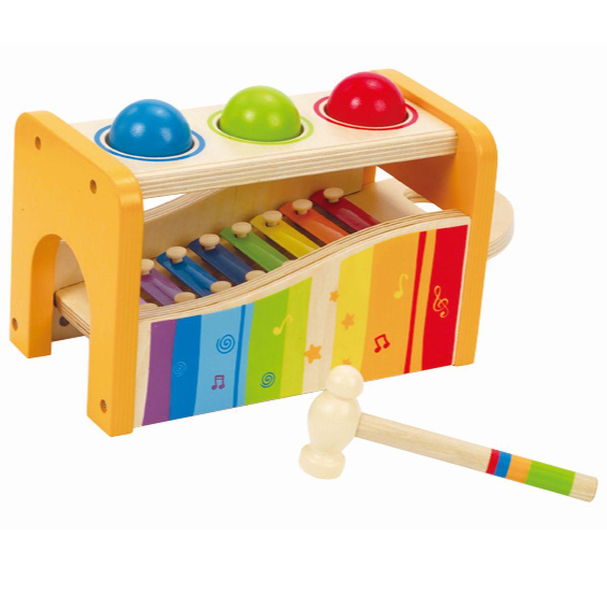 Xilófono Pica-fuerte Pound And Tap Bench Hape_0