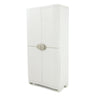Roupeiro 4 Prateleiras 90 cm Space Saver Plastiken Bege