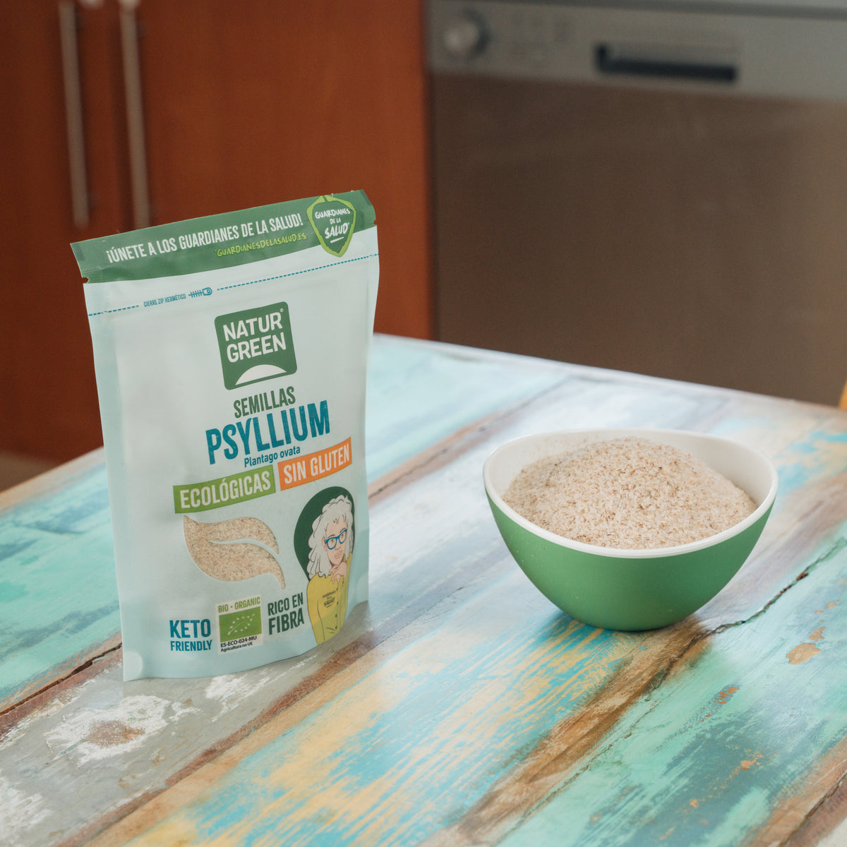 Sementes de Psyllium NaturGreen BIO 100 g