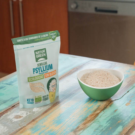 Sementes de Psyllium NaturGreen BIO 100 g