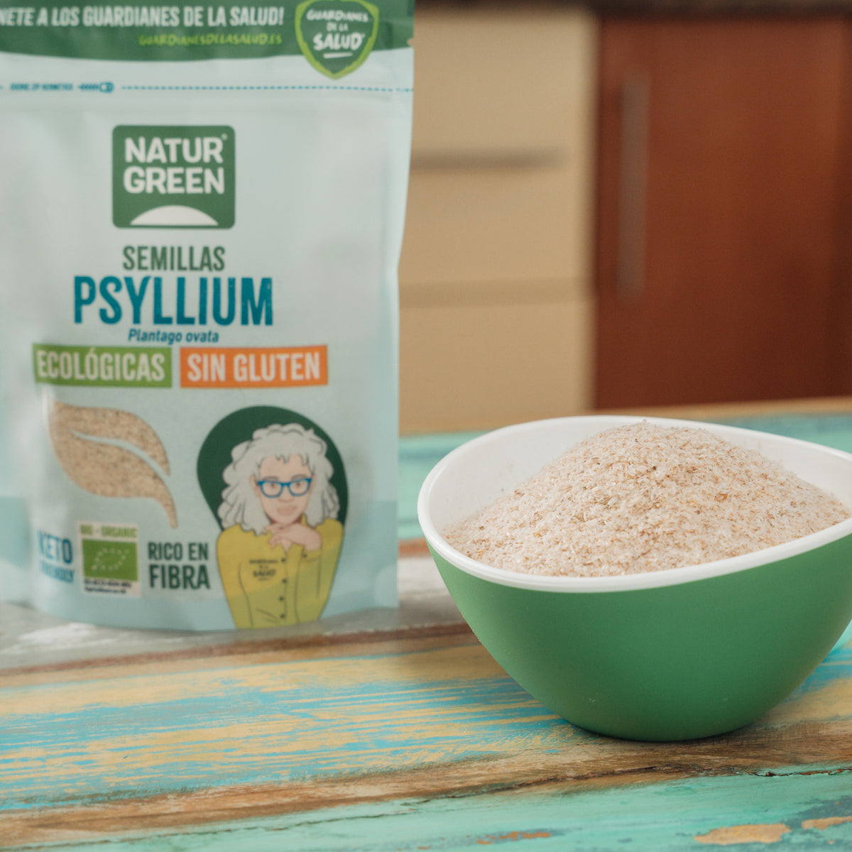 Sementes de Psyllium NaturGreen BIO 100 g