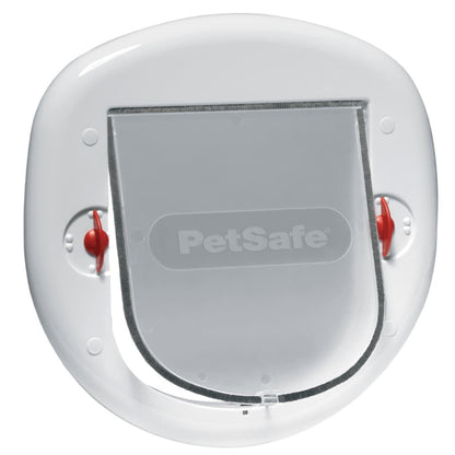 Petsafe Puerta De 4 Posiciones Para Mascotas 280 Blanca 5001_0