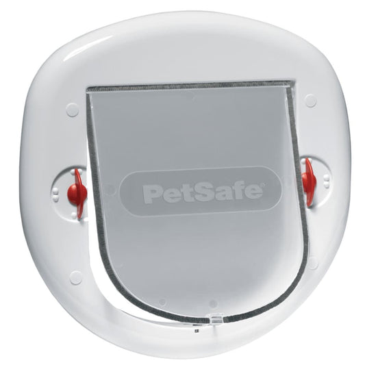 Petsafe Puerta De 4 Posiciones Para Mascotas 280 Blanca 5001_0