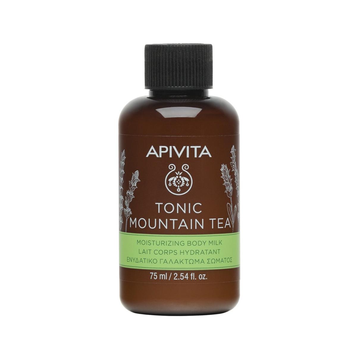 Creme Hidratante Corporal Mountain Tea Tamanho Viagem, APIVITA 75 ml