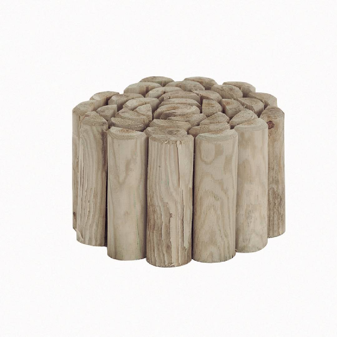 Borda de madeira 200x40xø5 cm Talos Roll Nortene